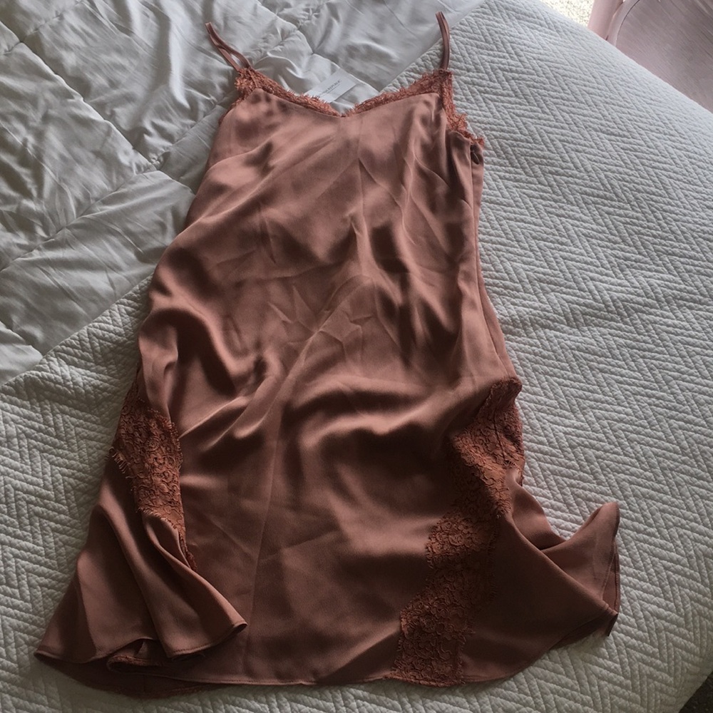 DONATED NWT Banana Republic 🍌 Dress in 🍑 nude